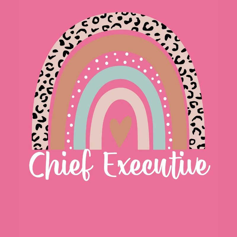 Geschäftsführer Regenbogenleopard Lustiger Häuptling