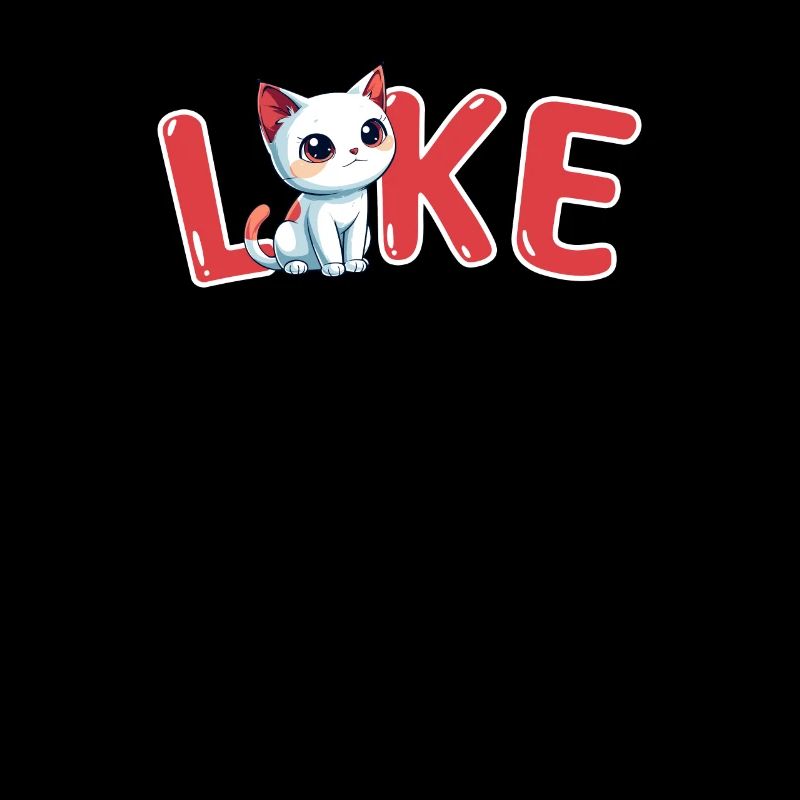Adorable chat d’Anime | Cadeau mignon pour