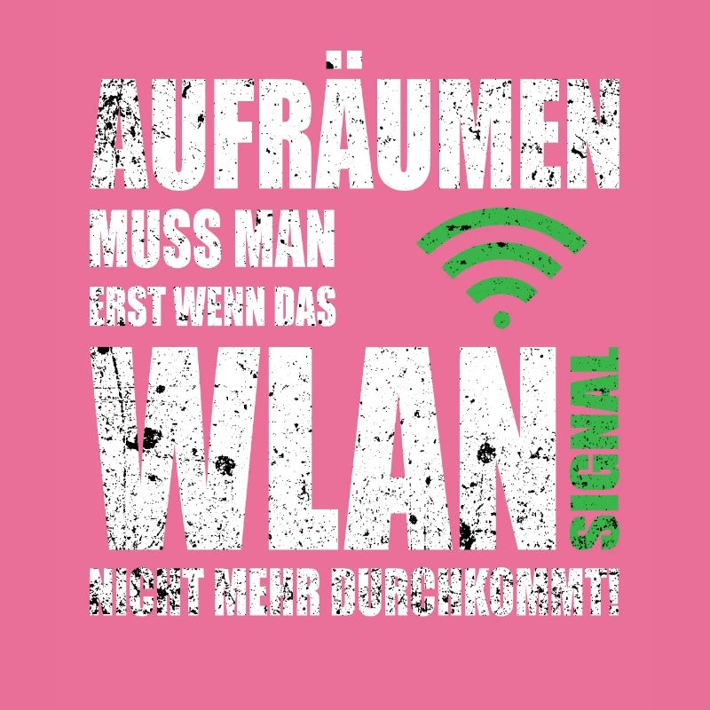 Computerfreak WLAN Spruch