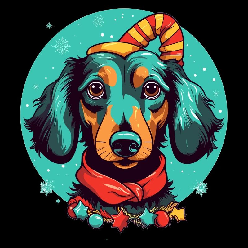 Dackel Weihnachten