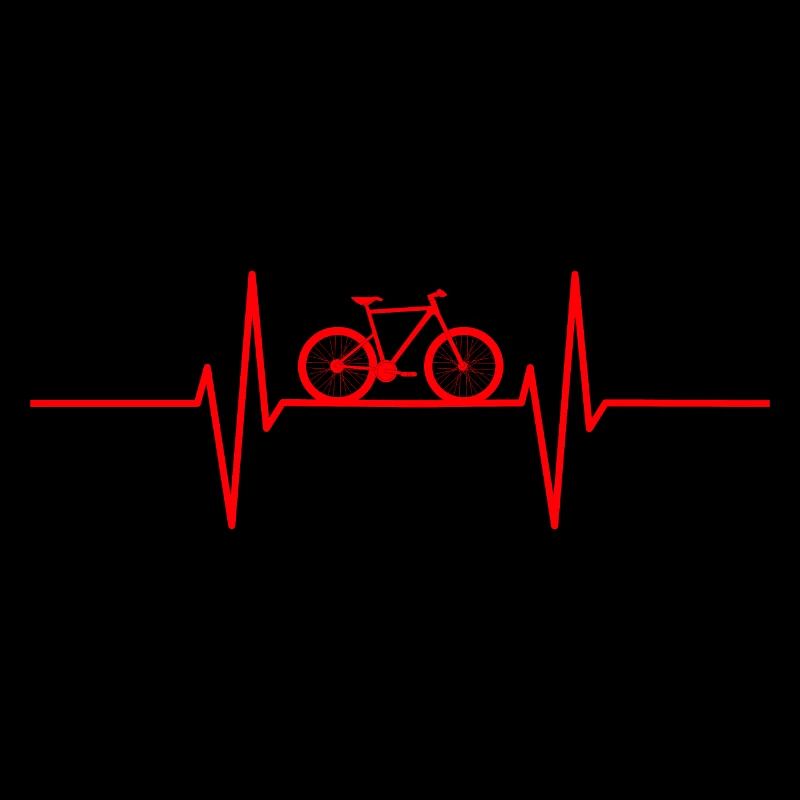 Herzschlag Fahrrad