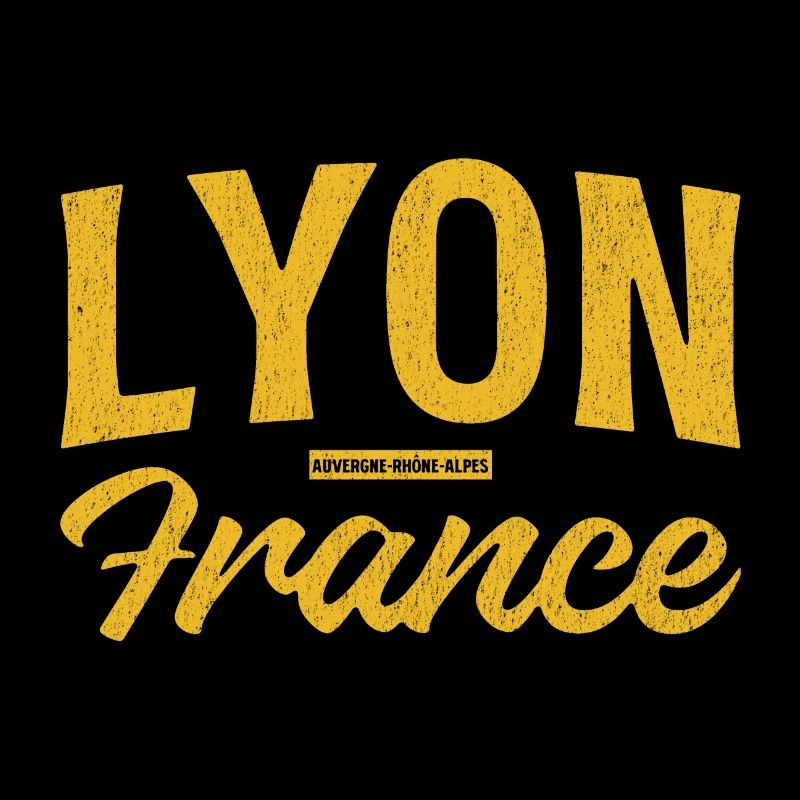 Retro Lyon lettering