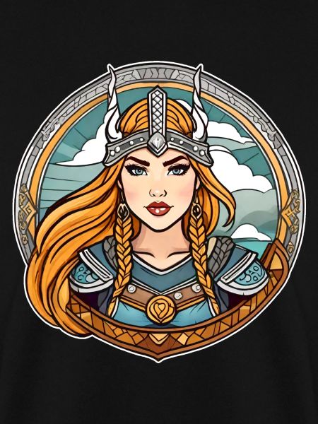 Proud Viking Germanin Shieldmaiden