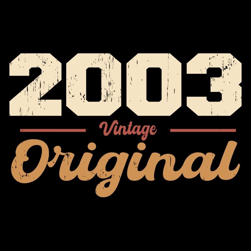 2003 Vintage Anniversary Retro Gift 2003