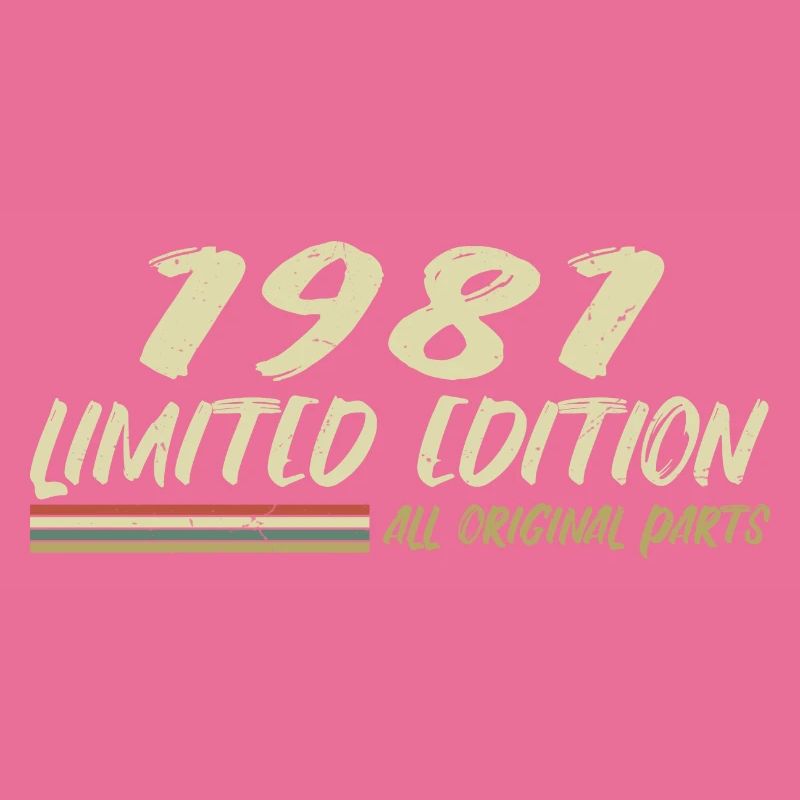 1981 Geburtstag Geschenkidee 1981