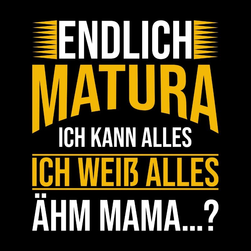 Endlich Matura Abitur Abschluss 2020 Spruch Mama