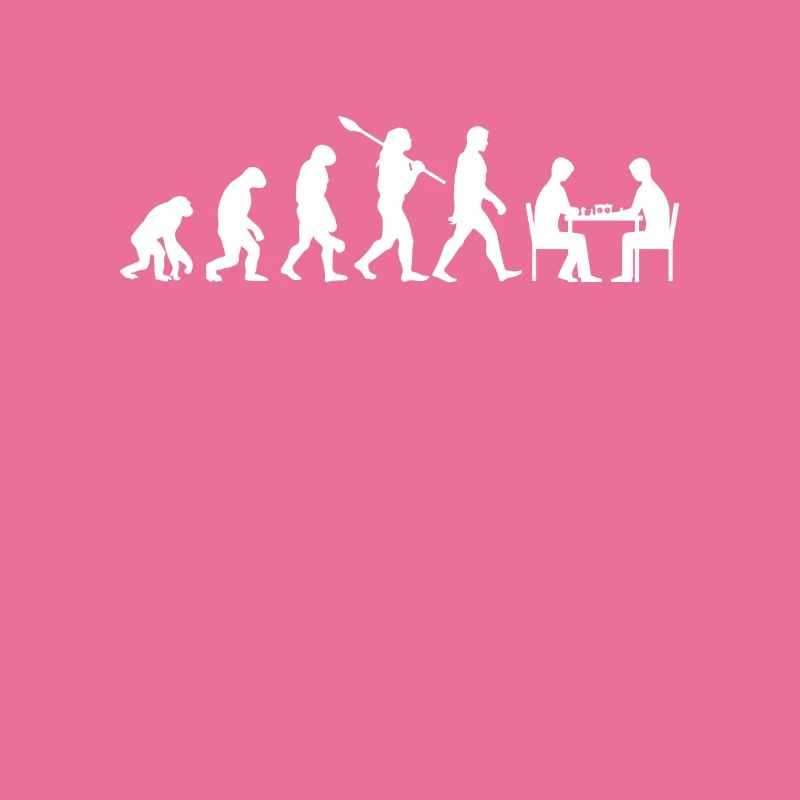 Evolution échecs jeu d'échecs joueur d'échecs