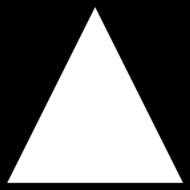Triangle white
