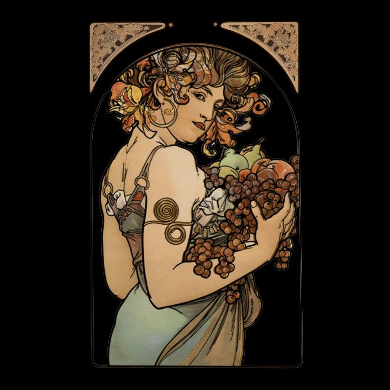 Alfons Mucha - Le Fruit