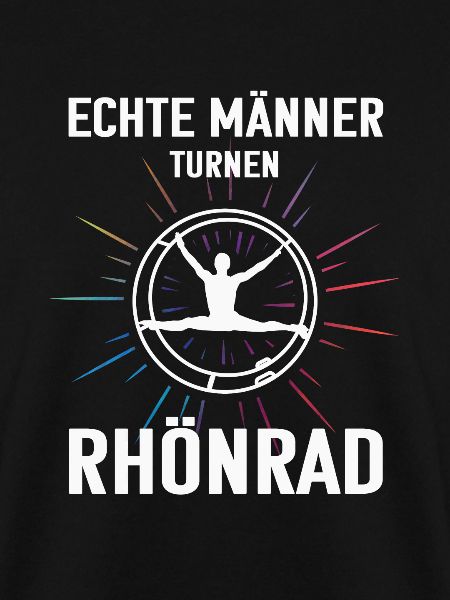 Echte Männer turnen Rhönrad