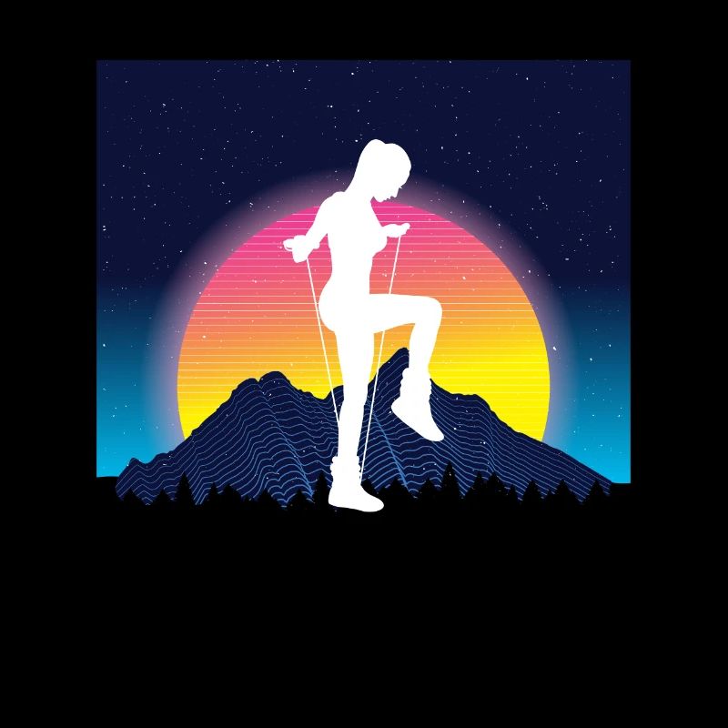 Vaporwave Rope Jumping