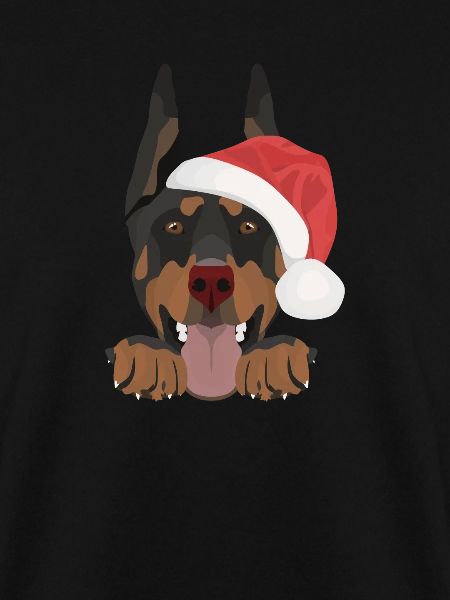 Dobermann Frohe Weihnachten