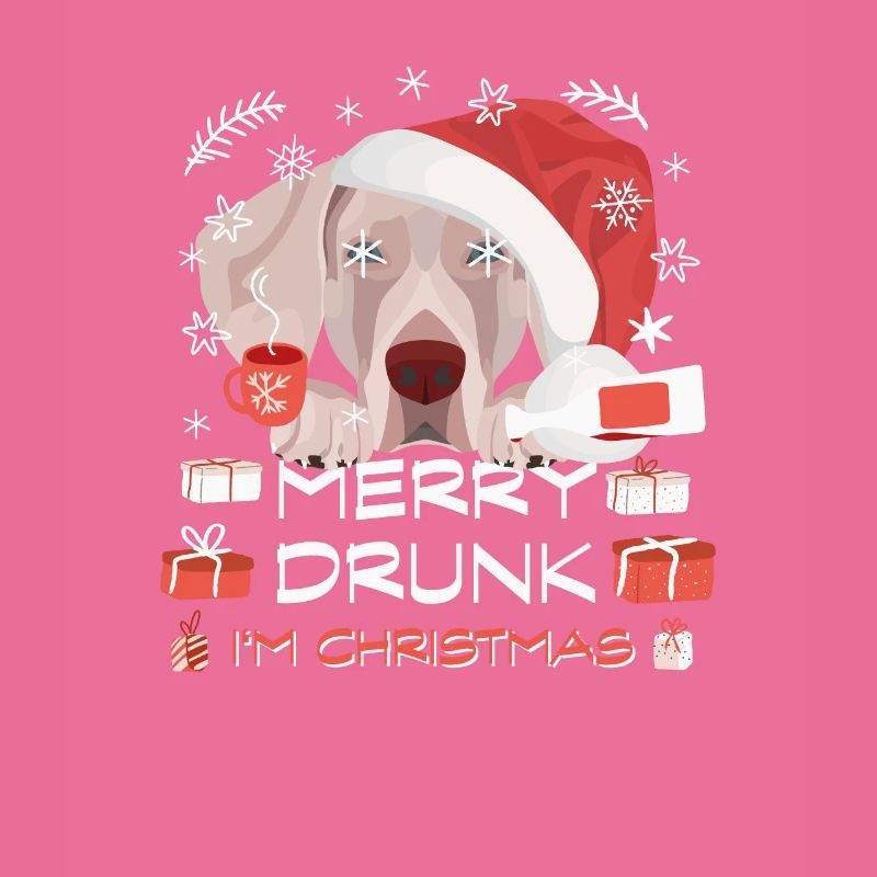 Weimaraner Weihnachtsmarkt
