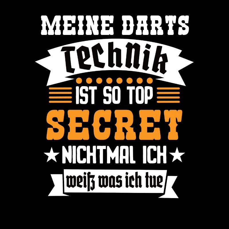 Ma technique de fléchettes est Top Secret Funny Darts