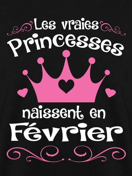 Février - Princess - Anniversaire - 1