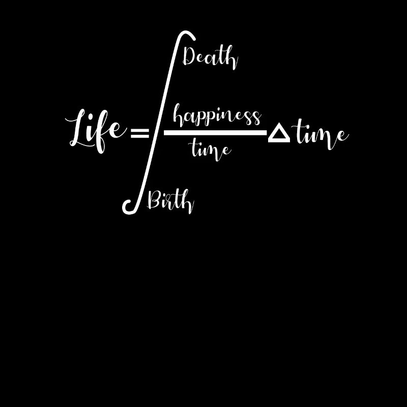 Mathematik Formel des Lebens