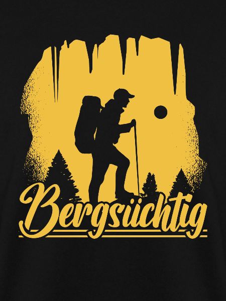 Wanderer Bergsüchtig