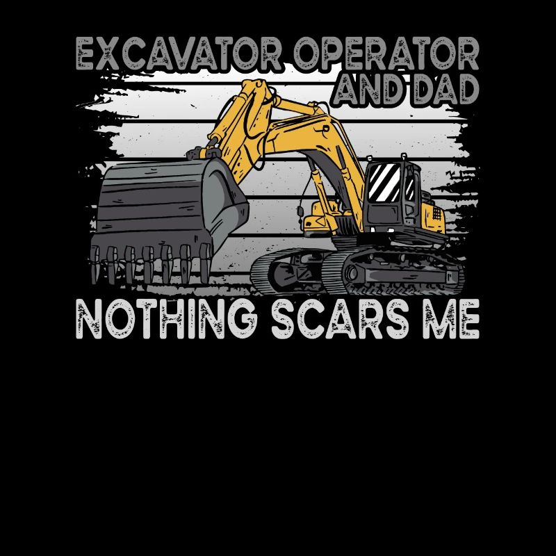 Excavator And Dad