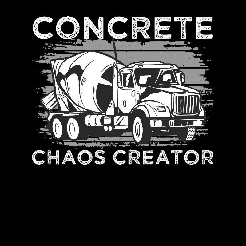 Concrete mixer driver