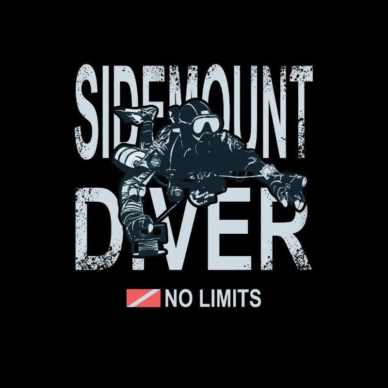 Sidemount Diver Diving Gift Tec Diving