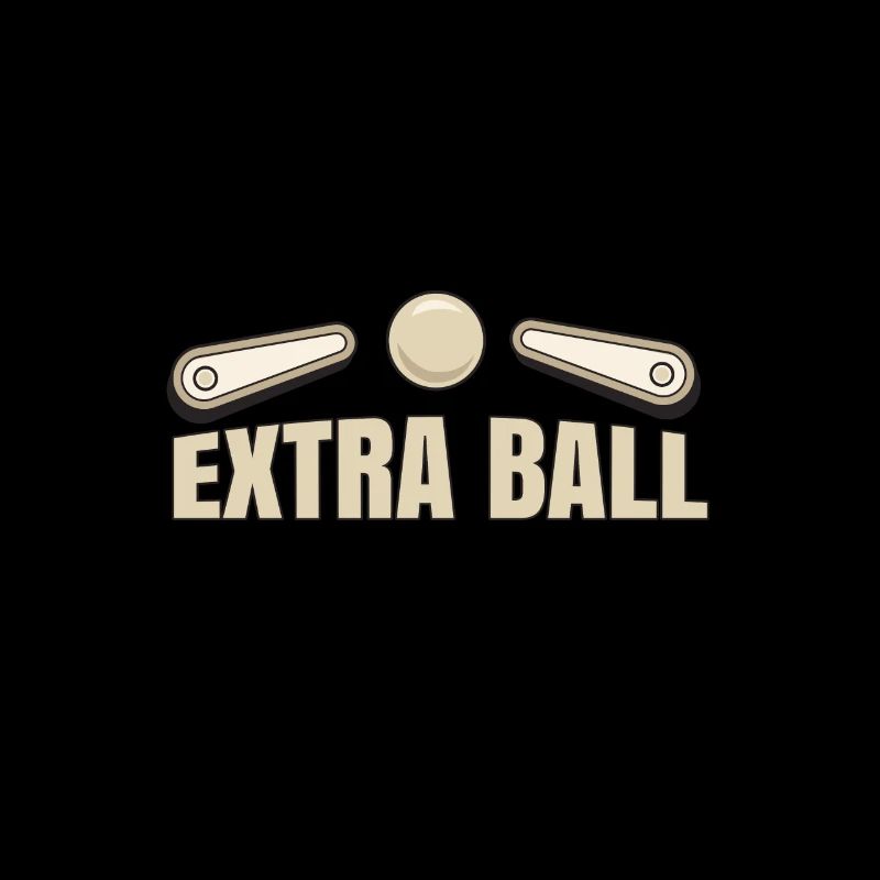 Extraball Funny Pinball Flipper Gift
