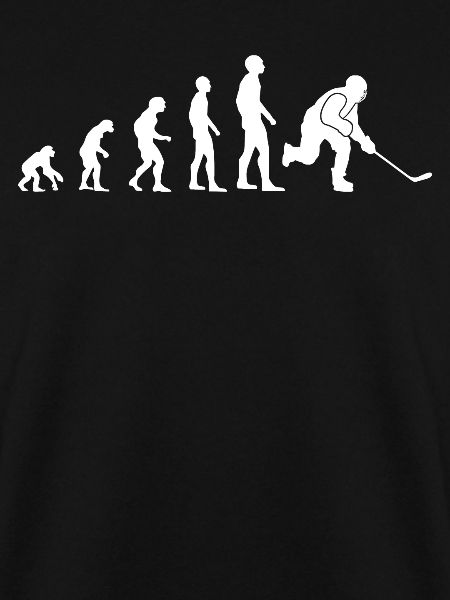 Eishockey Eishockeyspieler Evolution Geschenk