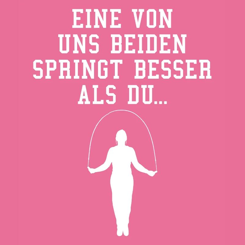 Seilspringen Rope Skipping Cooler Spruch Geschenk