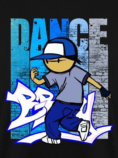 Retro Break dancer