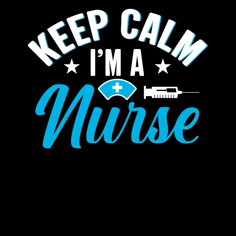 Behalten Sie Ruhe Ich Bin Eine Krankenschwester