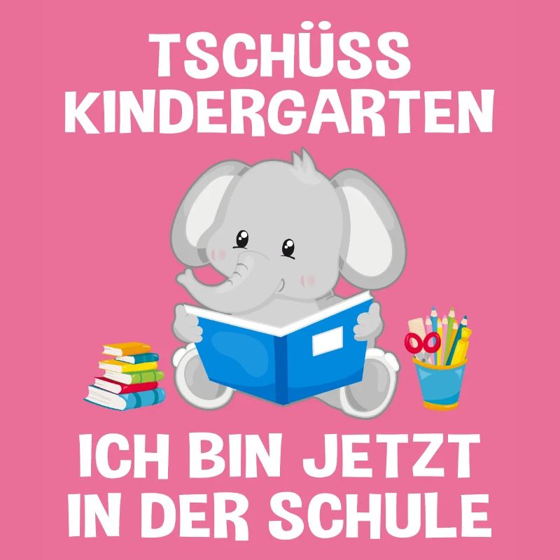Einschulung Spruch 1. Klasse Elefant Geschenk