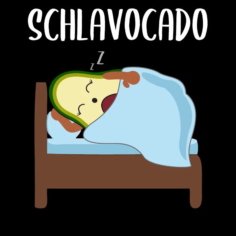 Lustige Avocado Schlafende Frucht Beere Geschenk