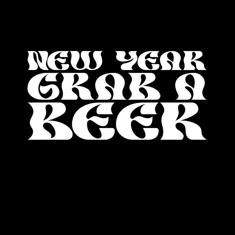 Neujahr Schnapp Dir Ein Bier