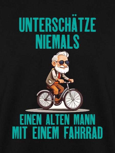 Fahrrad - Alten Mann