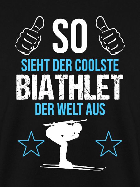 Weltbester Biathlet – Coolness Pur