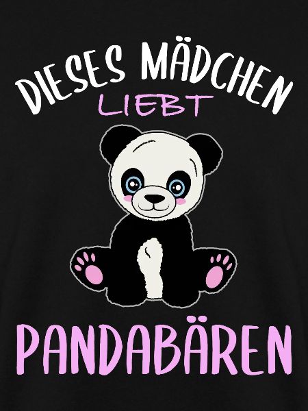 Mädchenherz für Pandas
