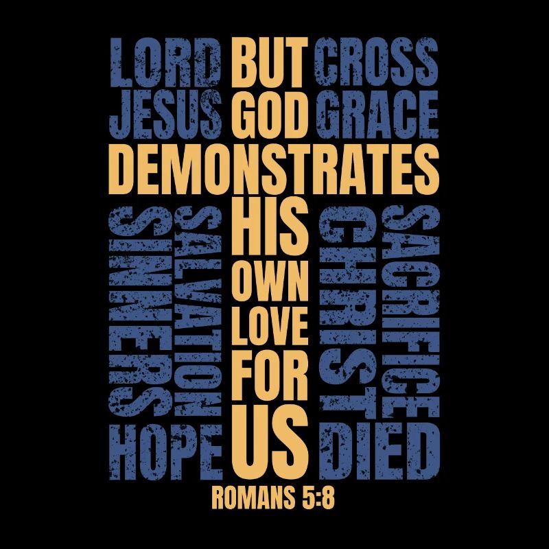 Bible Romans 5:8
