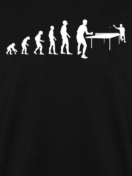 Evolution Tischtennis Spieler Geschenk