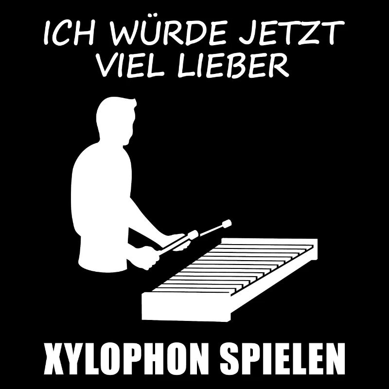 Xylophon Leidenschaft Musiker Statement