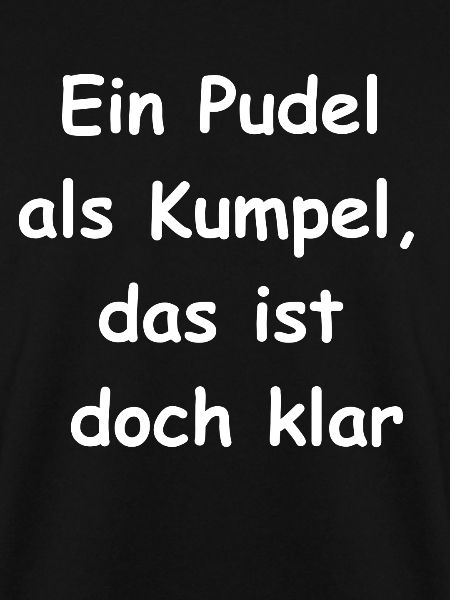 Pudel-Kumpel-Geschenk