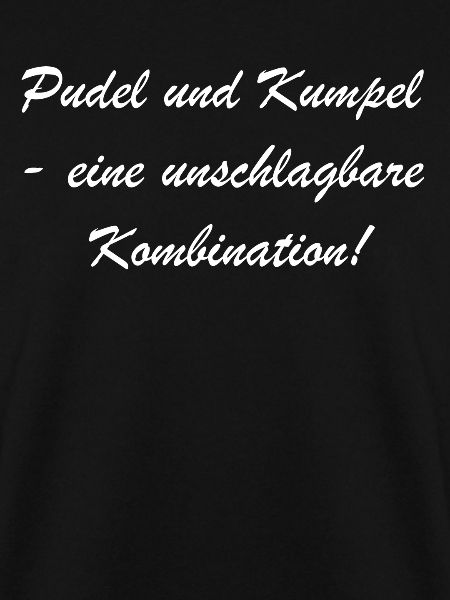 Bester Pudel-Kumpel Geschenk