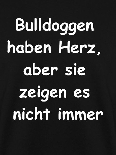 Herzige Bulldogge Geschenk