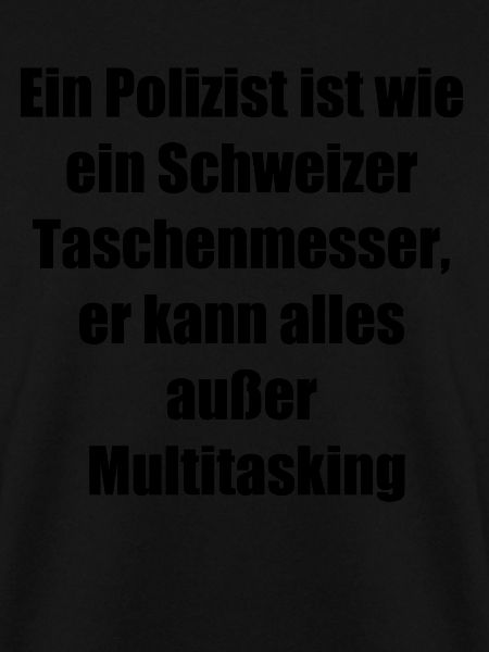 Multitasking Policeman Gift