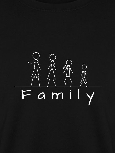 Strichmännchenfamilie
