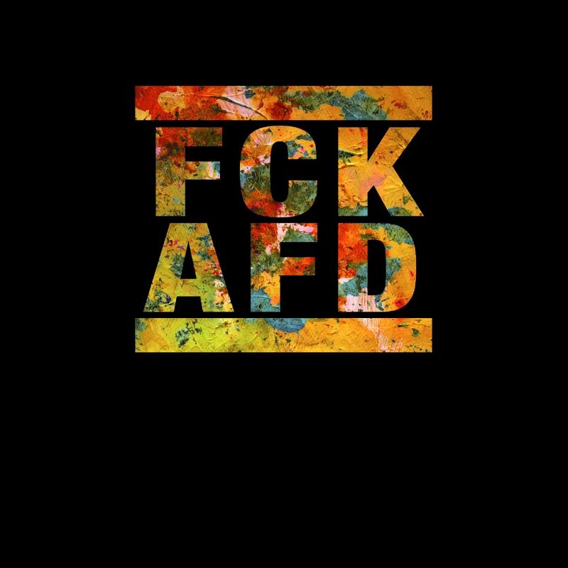 Le monde est coloré et devrait-il rester: FCK AFD!