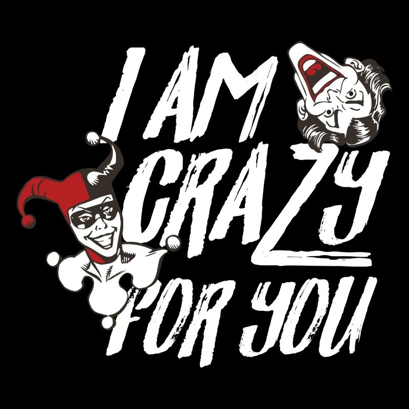 DC Comics Joker Harley Quinn Crazy For You