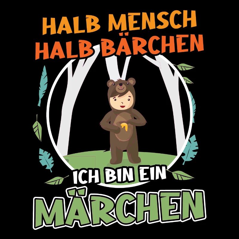 Süßer Teddybär - Halb Mensch Halb Bärchen