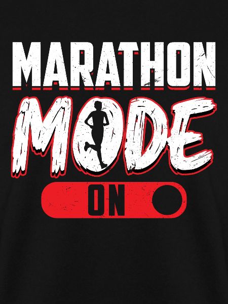 Marathon-modus Ein - Läufer