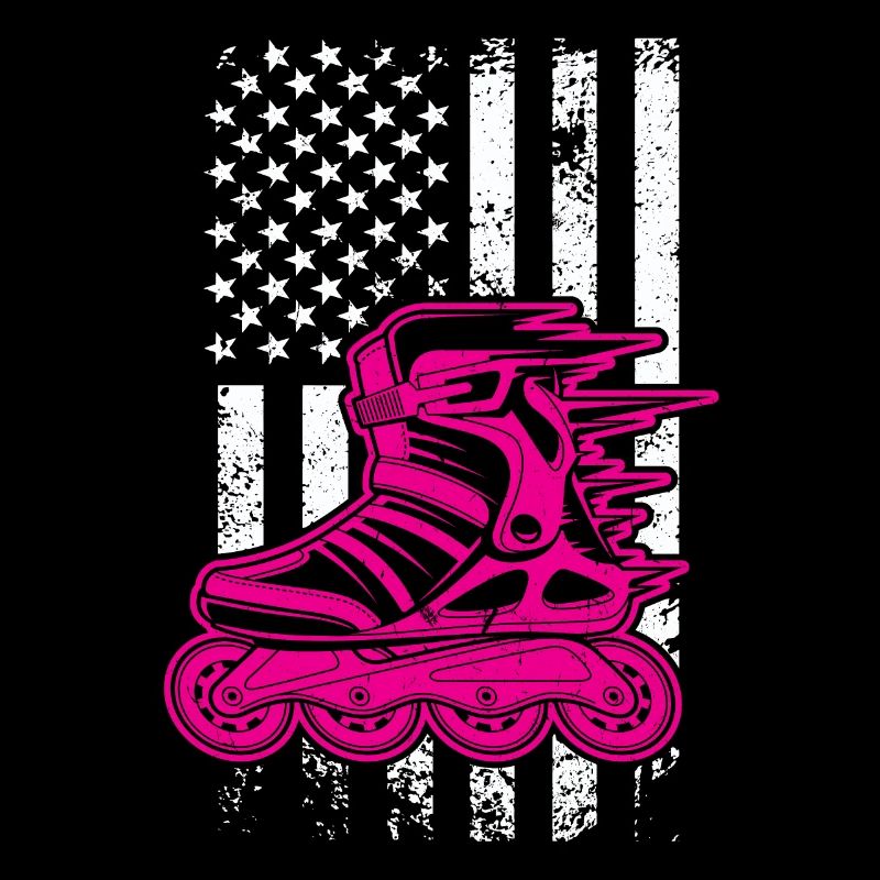American Roller Girl - Roller Skating