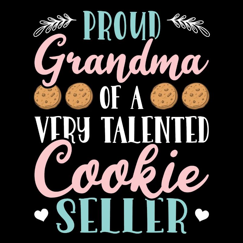 Fière grand-mère d’un vendeur de biscuits très talentueux