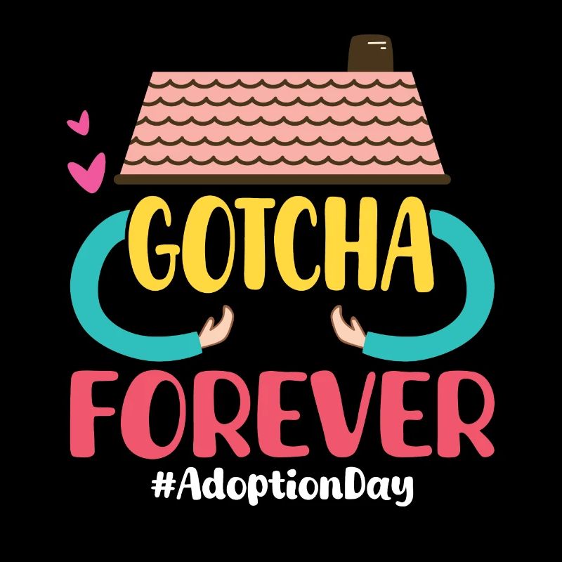 Étiquette d’adoption Gotcha Forever #AdoptionDay